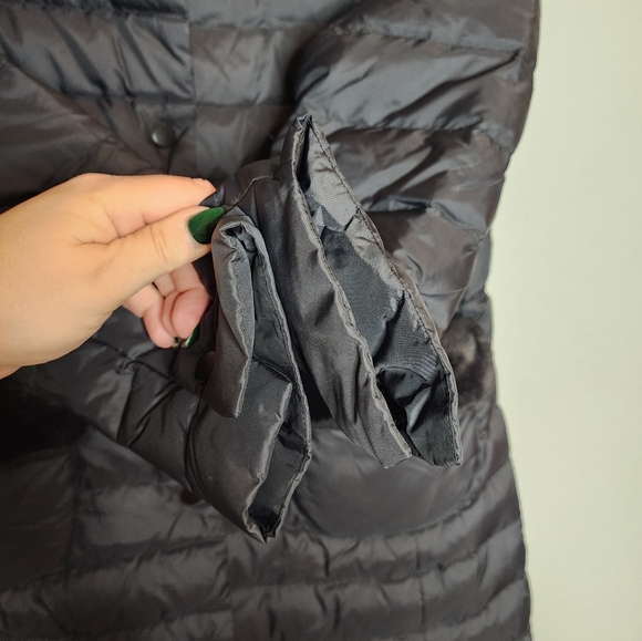 rrig by basic house korea black down long puffer coat estimated size xs/small. - Picture 6 of 16